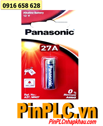 Panasonic A27; Pin 12v Alkaline Panasonic A23 Pin Remote _Vỉ 1viên